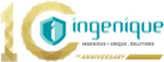 Ingenique Solutions 10th Anniversary Logo